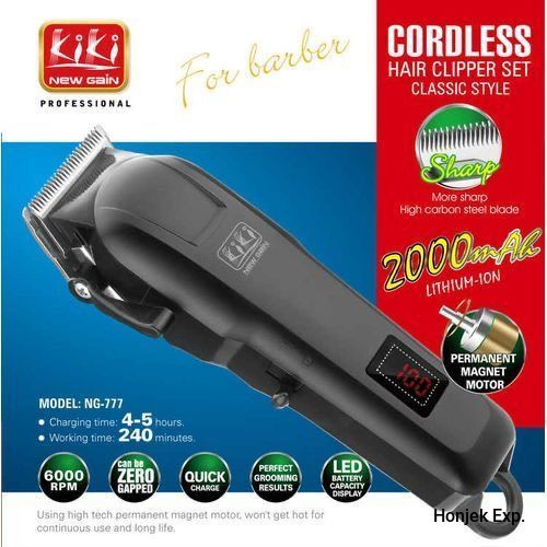 KIKI CORDLESS HAIR CLIPPER SET NG-777