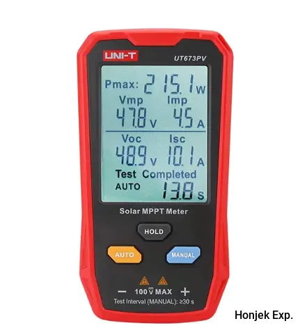UNI-T UT673PV Maximum power tester for photovoltaic modules