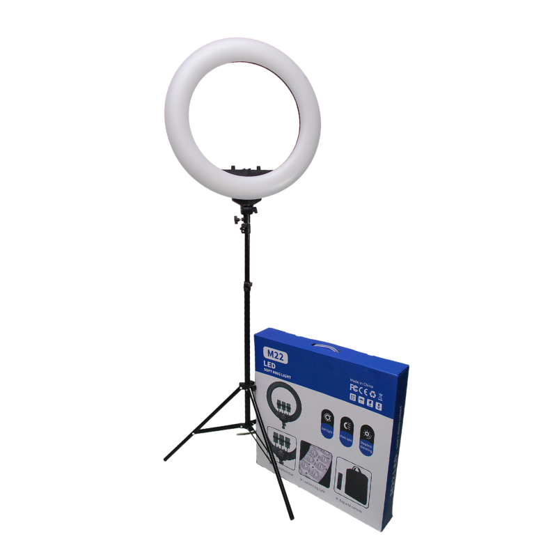 22inch Ring Light M22 LED soft ring light with stand