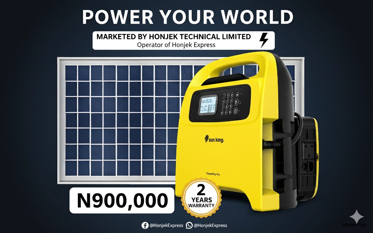 Sun King PowerPlay Pro Inverter Portable And Affordable Energy Solution