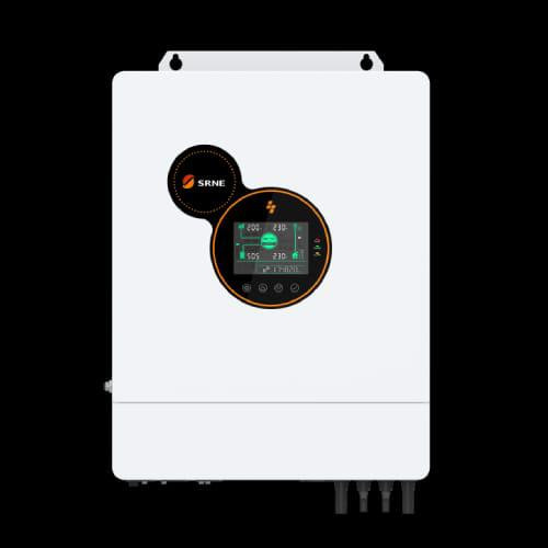 6.2kW 48V Hybrid Solar Inverter HYP4860S100 – Dual MPPT, 100A Charging, Grid & Off-Grid, 2-Year Warranty