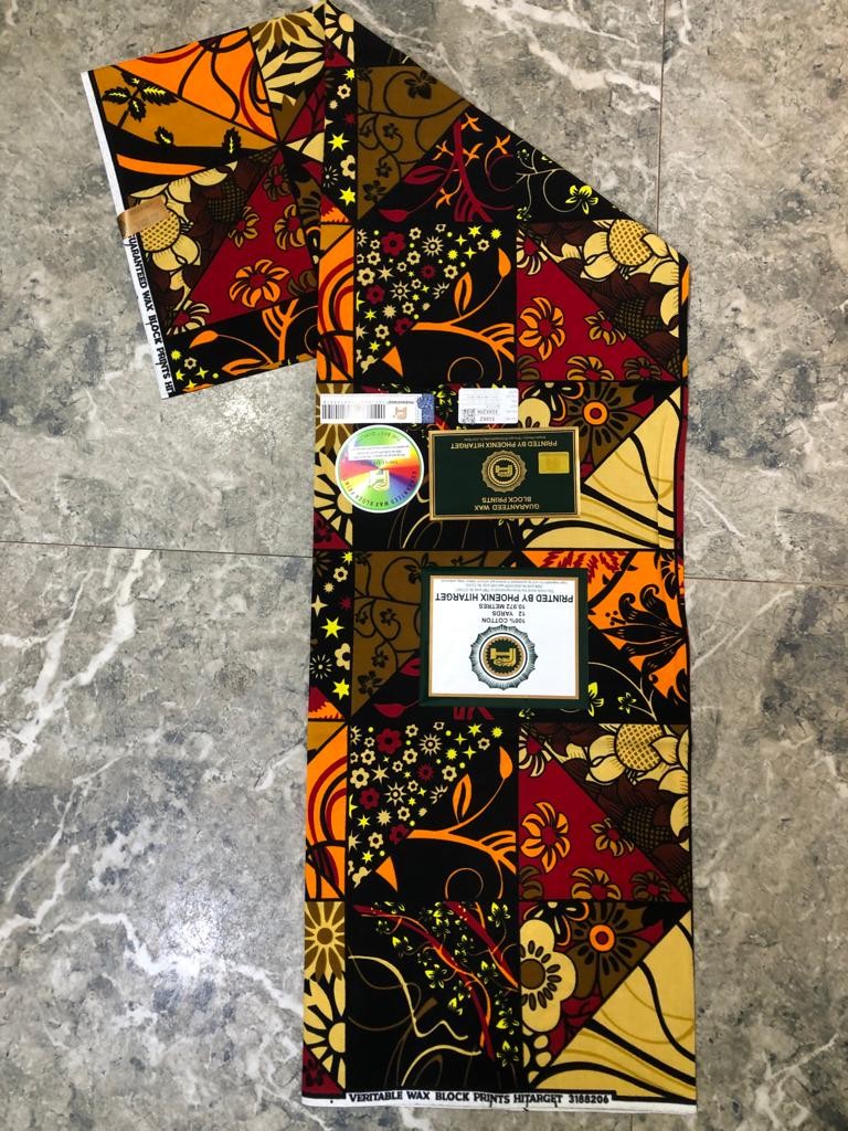 HOLLANDIAS Dutch Quality Fabric – Premium Ankara Wax Print Material