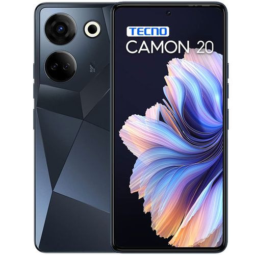 Tecno Camon 20-256GB ROM -8GB RAM-5000mAh-4G-Black