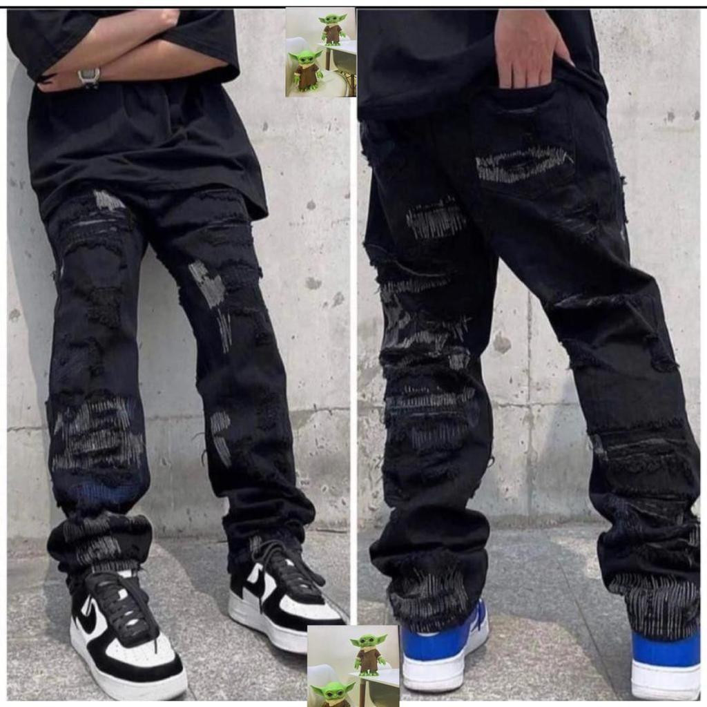 Black Baggy jeans