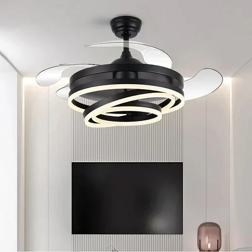 Led Chandelier Light With Fan - 60watts