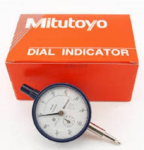 Mitutoyo 2046S, 0.01mm X 10mm Dial Indicator, 0-100, Lug Back, Series 2, 8mm Stem